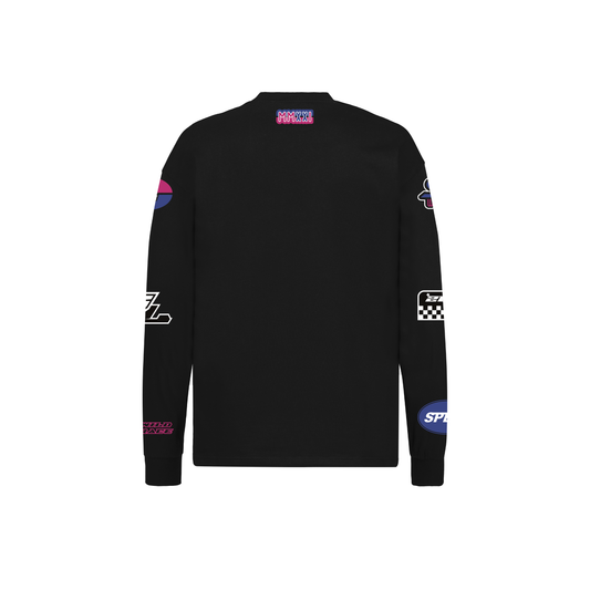 Long sleeve noir "Cross"