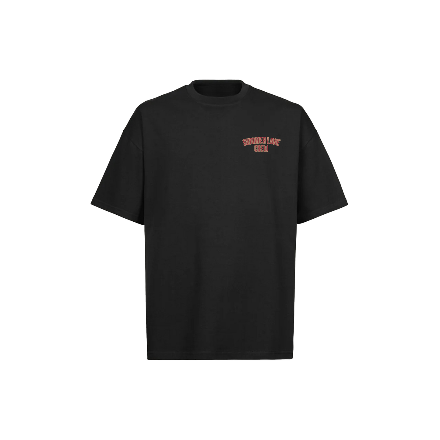 T-shirt Summer love crew Noir