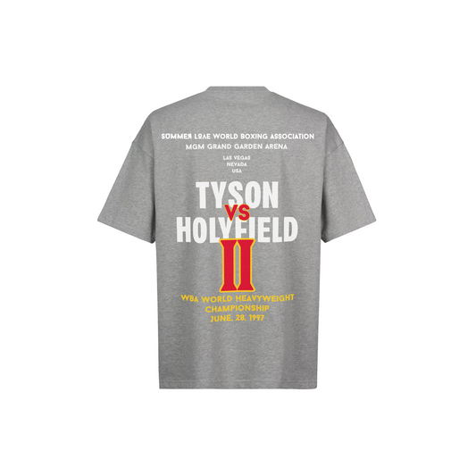 T shirt "Legendary Fight" Tyson Gris