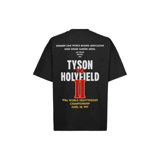 T shirt "Legendary Fight" Tyson noir